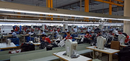 咸陽(yáng)市新興紡織工業(yè)園實(shí)力雄厚 智能化服裝工廠初露鋒芒